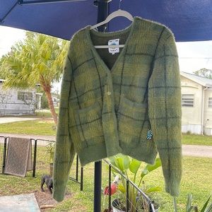 UNIF Ty Cardigan - S Multi Green